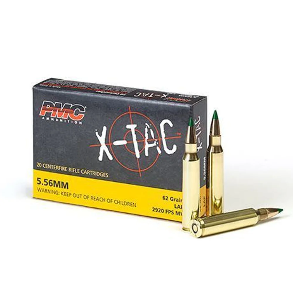 PMC 5.56mm X-TAC 62 Grain LAP, 20 Rounds 5.56k